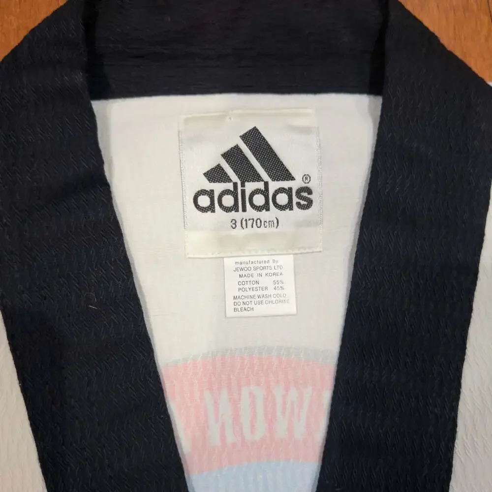 Adidas Ahn's Taekwondo Uniform Dobok with Tiger Patch Size 3 (170cm)